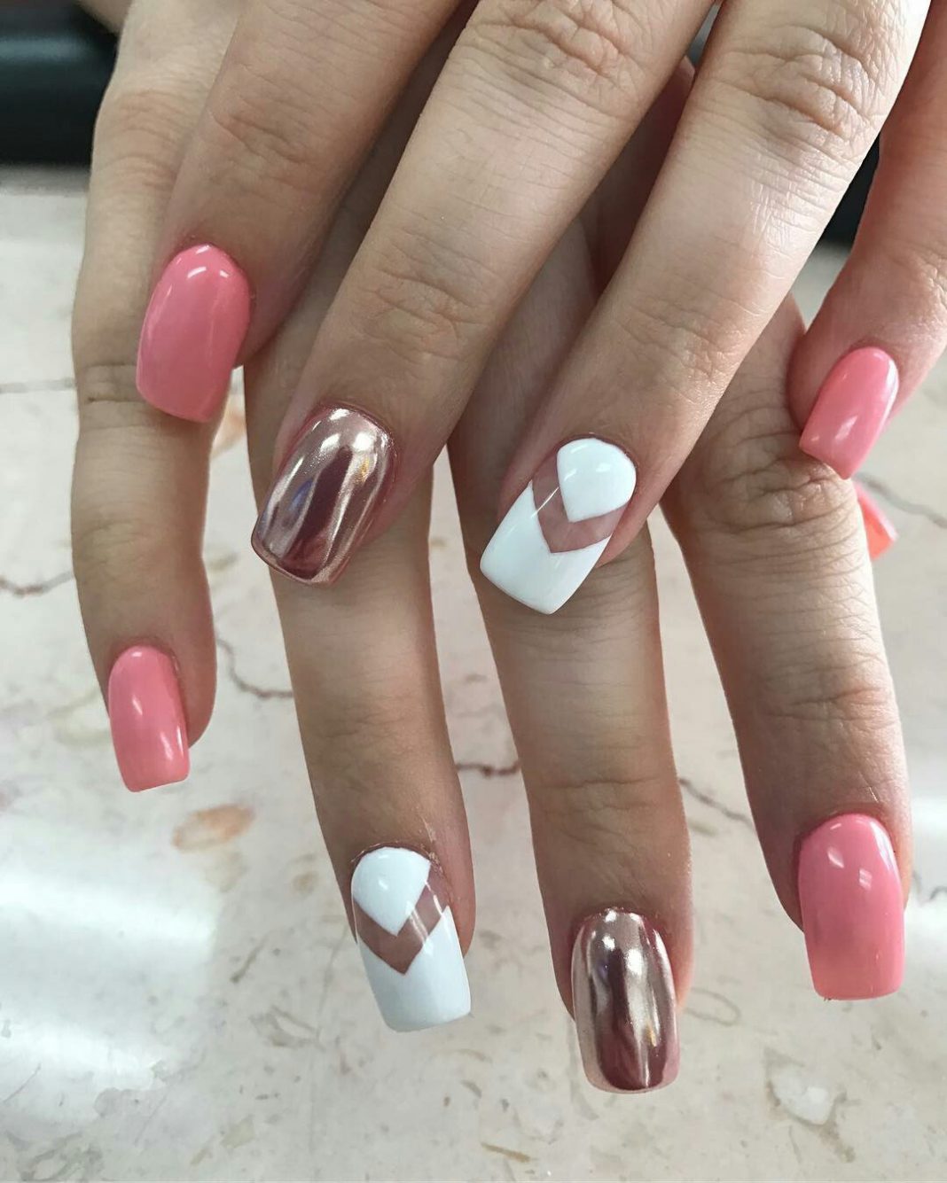 Negative Space Nails Art The Best Tutorial LadyLife