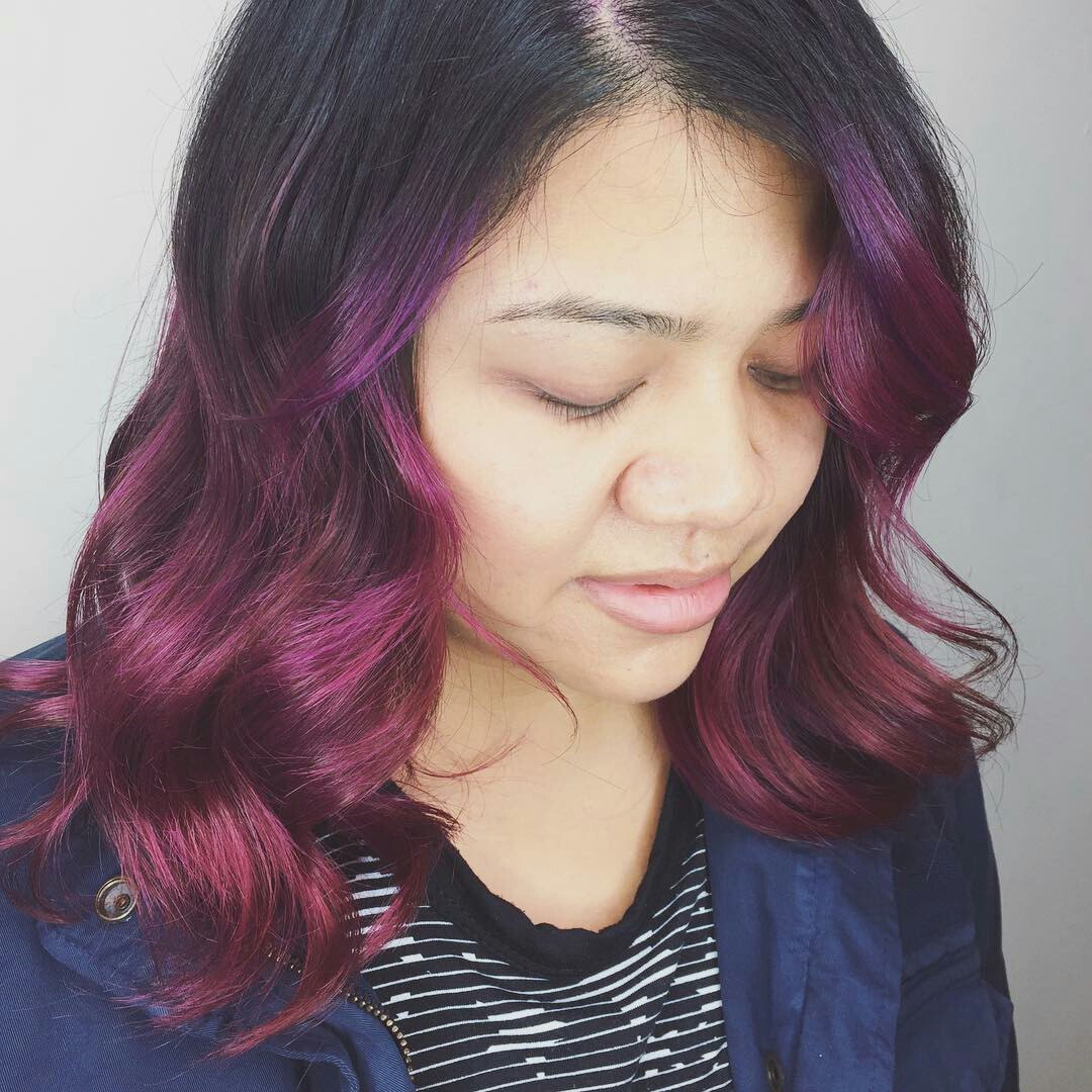 Purple Hair How To Dye Hair In Purple LadyLife