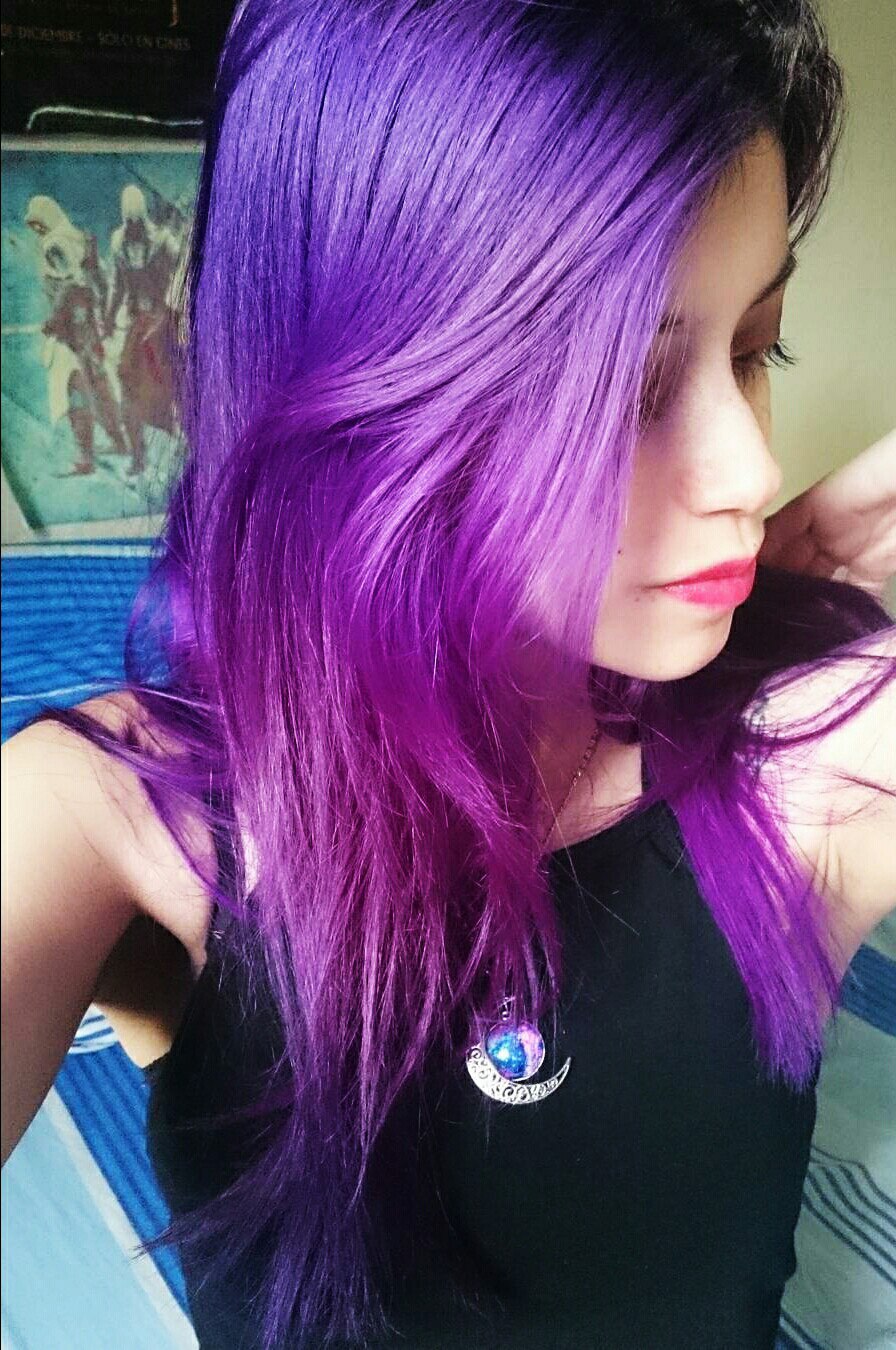 Purple Hair How To Dye Hair In Purple Ladylife