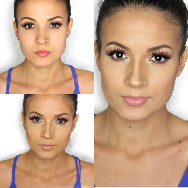 Make Nose Smaller How To Make Tip Of Nose Smaller With Makeup Ladylife make tip of nose smaller with makeup