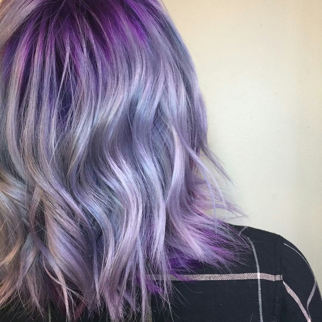 Purple Hair How To Dye Hair In Purple LadyLife