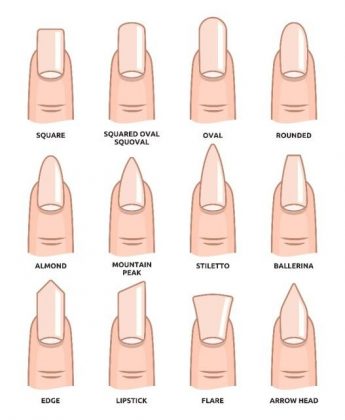 Nail Shapes 2024: 12 Different Nail Styles & Popular Design Ideas ...