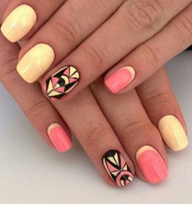 Multi Coloured Nails: New Trend and Best Designs | LadyLife