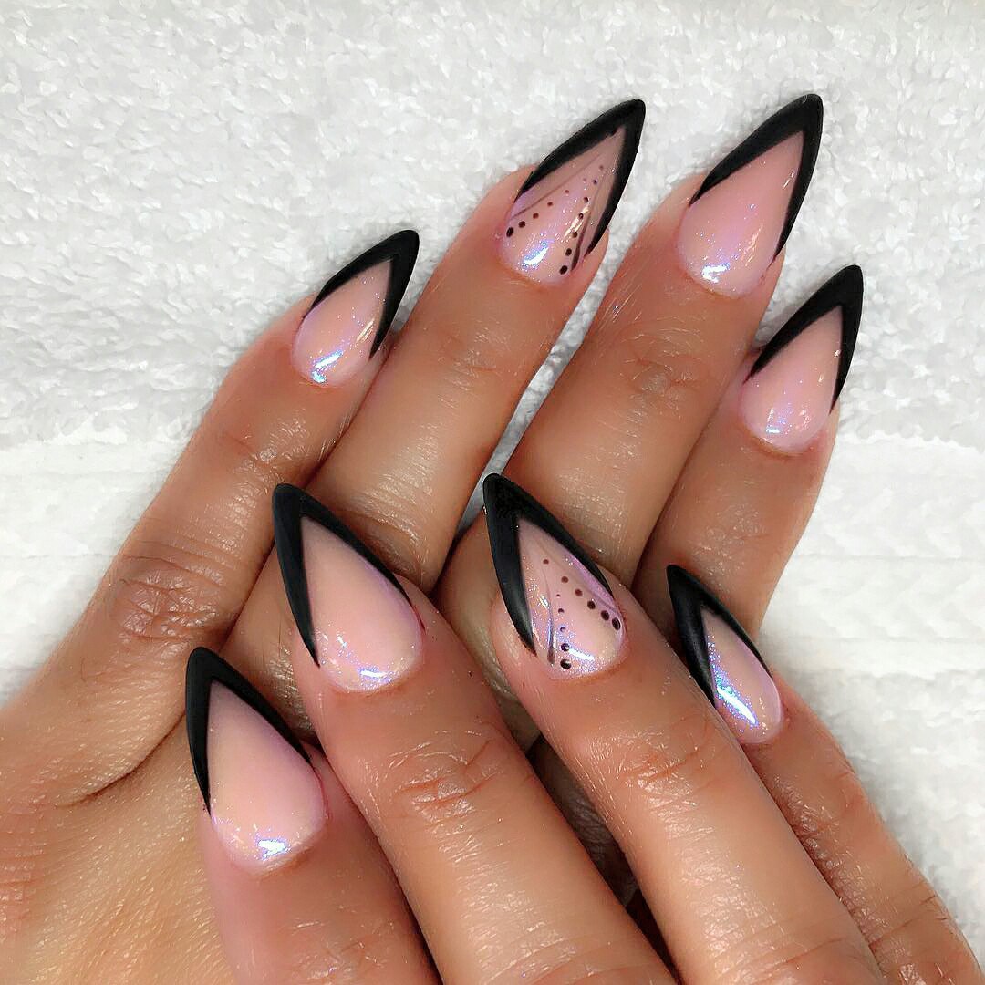 mountain peak nail designs