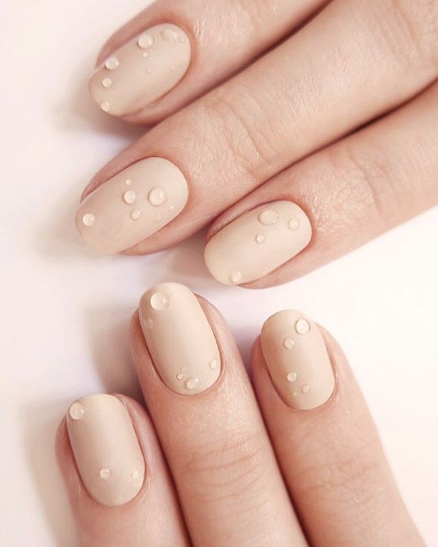 oval nails short