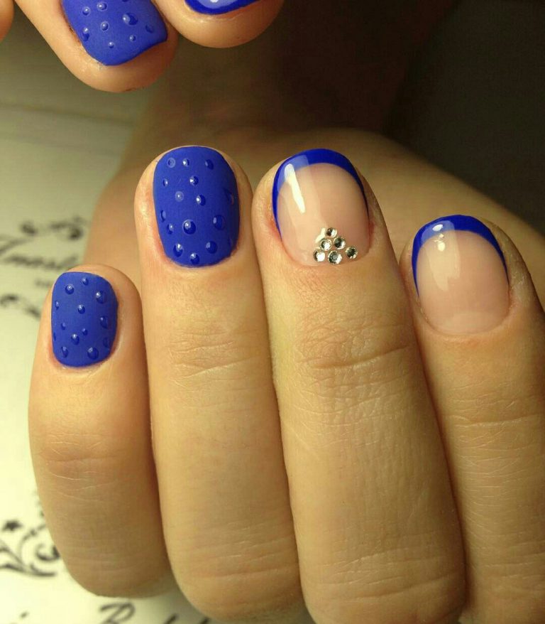Water Drop Nails How to Do Water Droplet Nail Art LadyLife