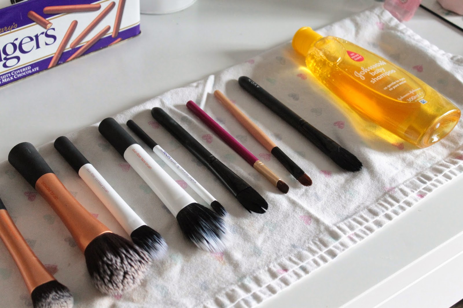 best thing to clean makeup brushes with