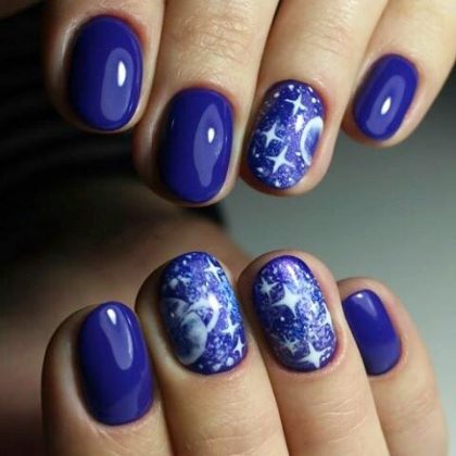 How to Do Galaxy Nails Art: Best Design With Tutorial | LadyLife