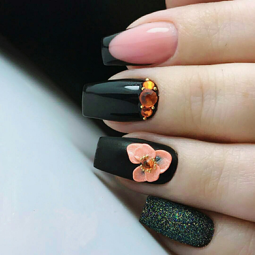 how to make 3d flowers on nails