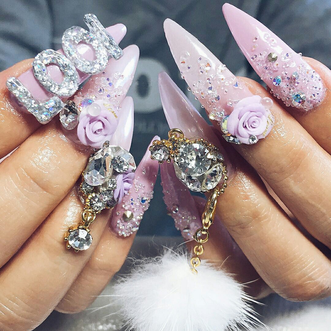 3d nails. Необычный маникюр. Шикарные ногти. Очень красивые ногти. Самые красивые ногти.