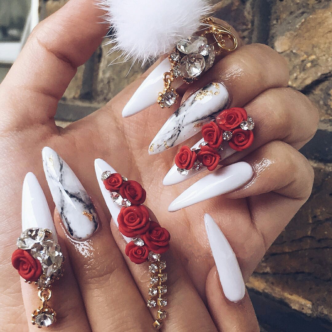 46+ Cute And Elegant 3d Nail Designs 2023 - Bright Cures-nlmtdanang.com.vn