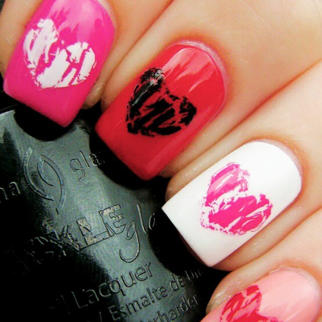 valentines day designs for nails