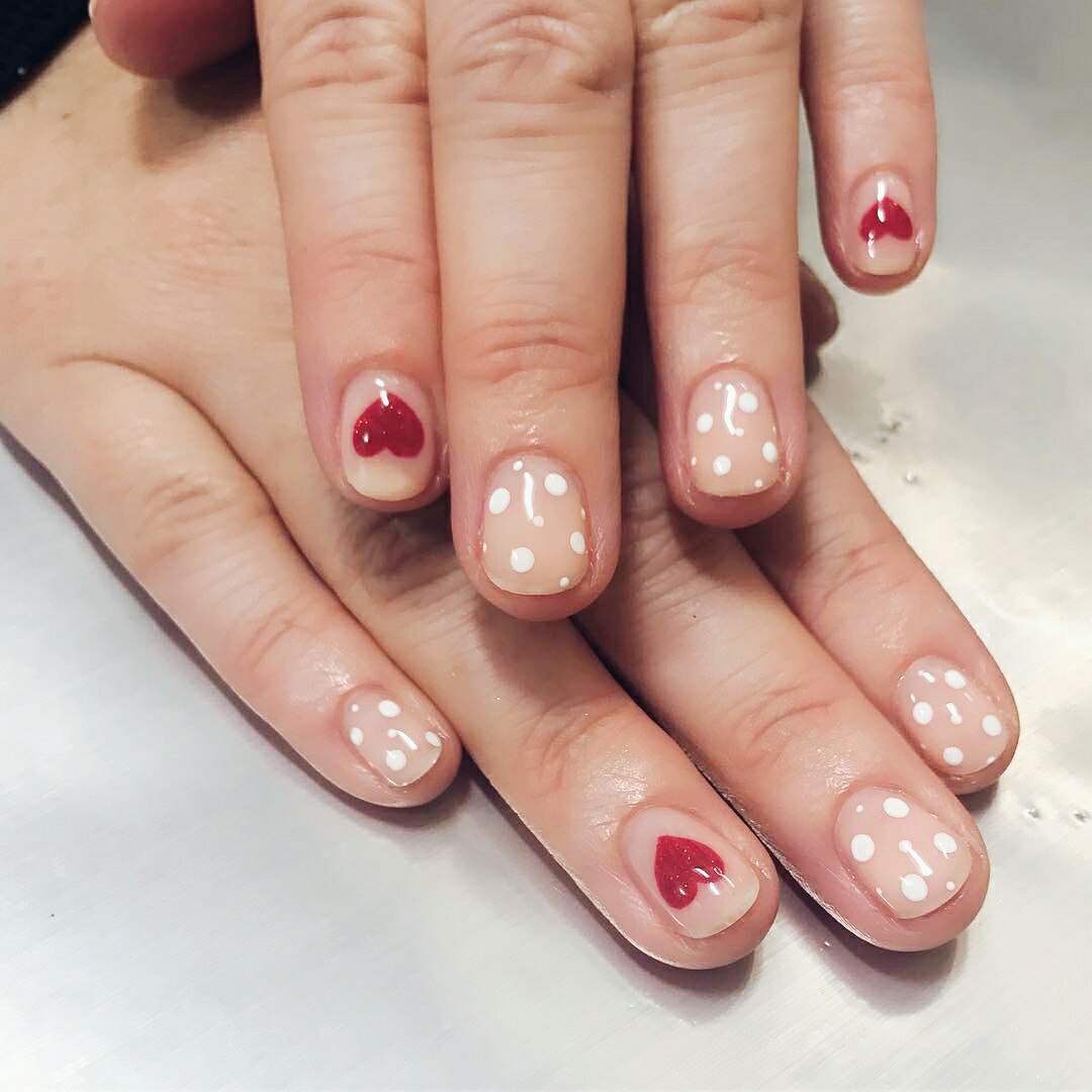 nail designs for valentines day