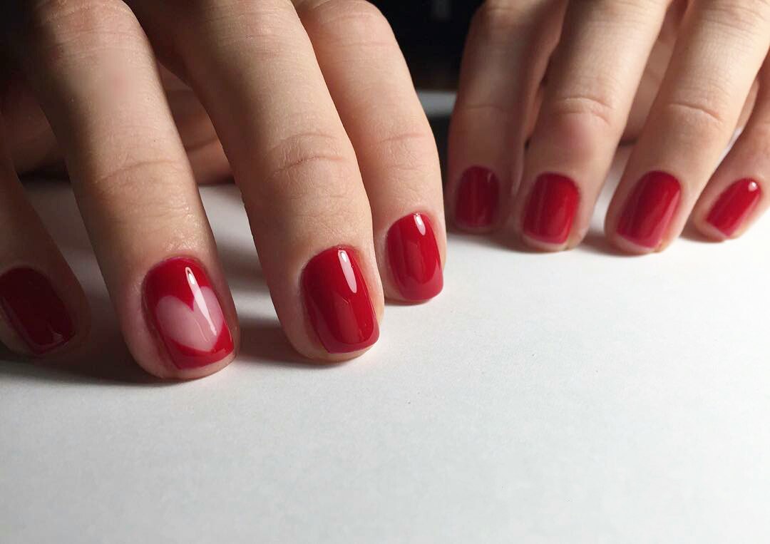 nail design valentine's day