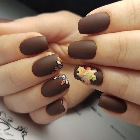 Fall Nail Designs 2019 40 Cute Fall Nail Art Ideas Ladylife