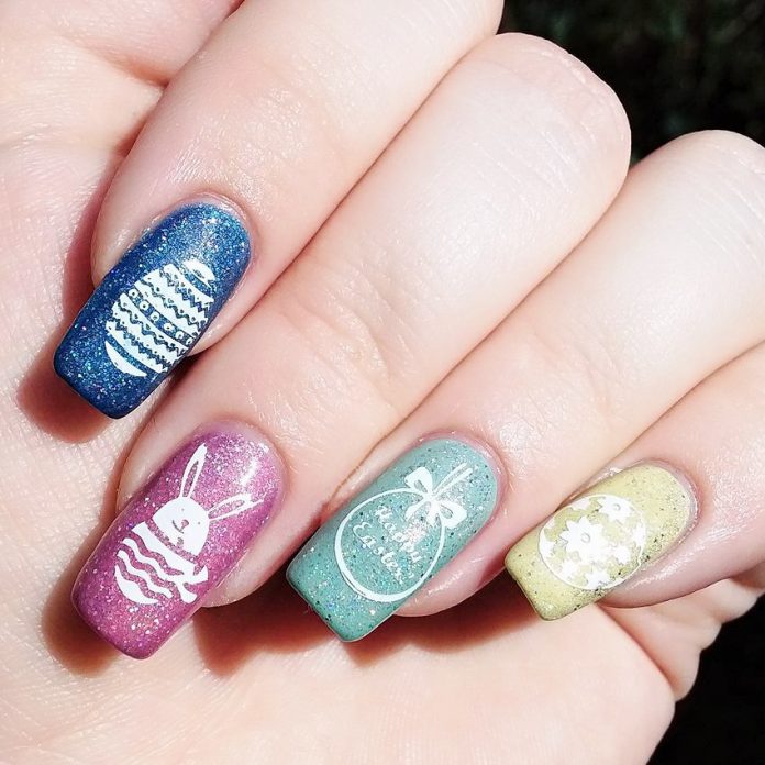 Easter Nails 2020 Cute Designs Ideas with Images LadyLife