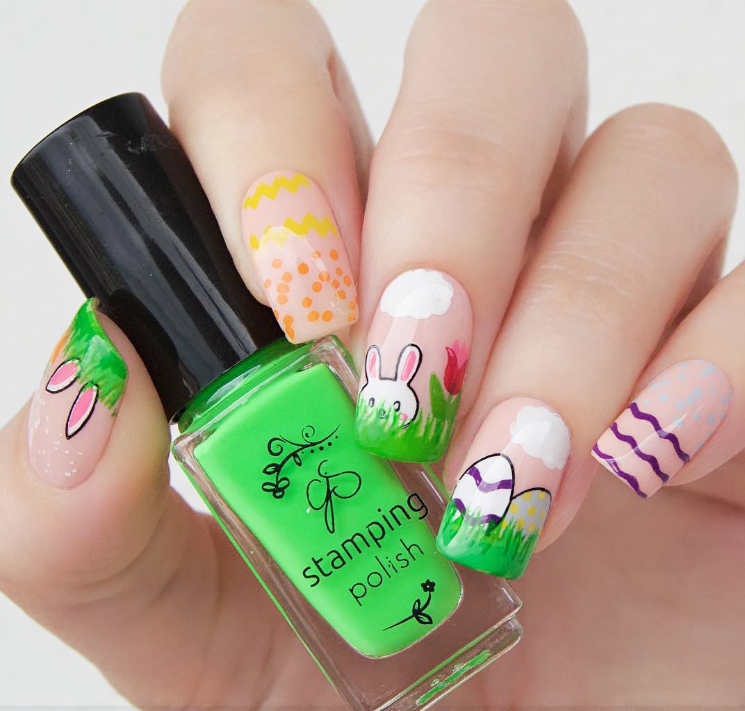 Easter Nails 2022: Sweet Styles Suggestions with Visuals | 51