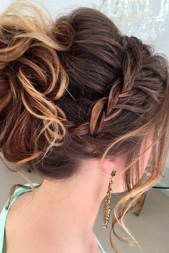 Prom Updos With Braid Braided Prom Hairstyles Ladylife