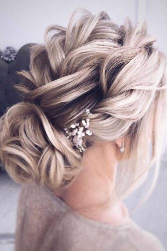 messy homecoming updo hairstyles