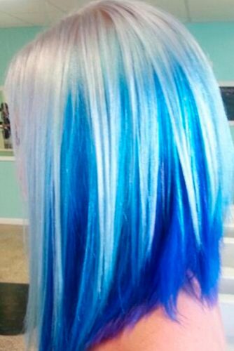 Beeseland Blonde And Blue Hair Ideas