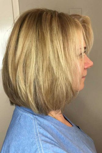 Blonde Highlights for Middle Length Hair