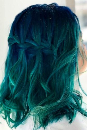 Blue and Teal