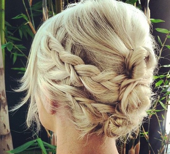Prom Updos with Braid: Braided Prom Hairstyles - LadyLife