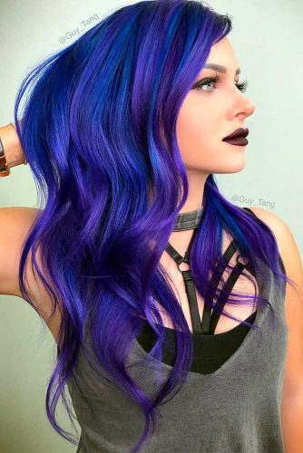 Blue Hairstyles For Women: Blue Hair Ideas 2024 - LadyLife