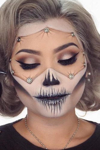 Pretty Halloween Makeup