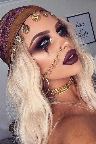 gypsy costume makeup