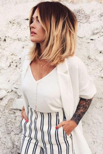 43 Ideas Of Medium Haircuts For Thick Hair Latest Haircuts