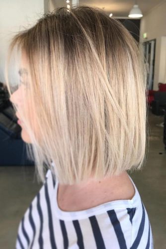 Shoulder Length Long Bob Haircut 2018 Medium Hairstyles