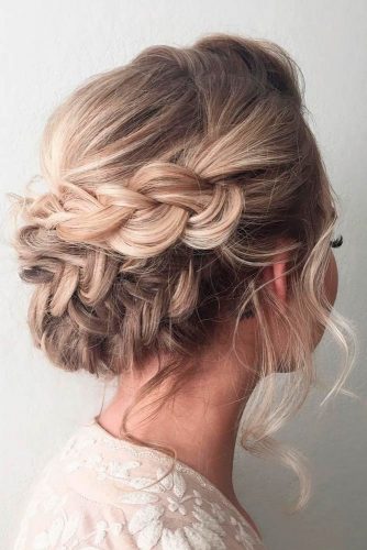 Prom Updos with Braid: Braided Prom Hairstyles - LadyLife