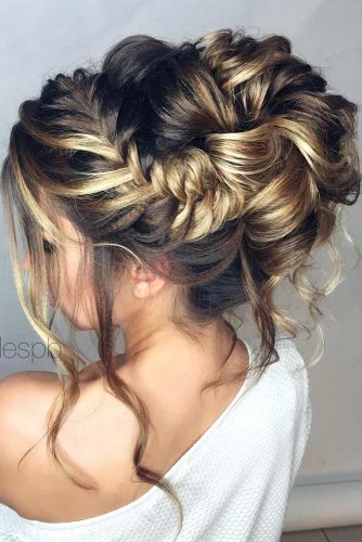 Prom Updos With Braid Braided Prom Hairstyles Ladylife