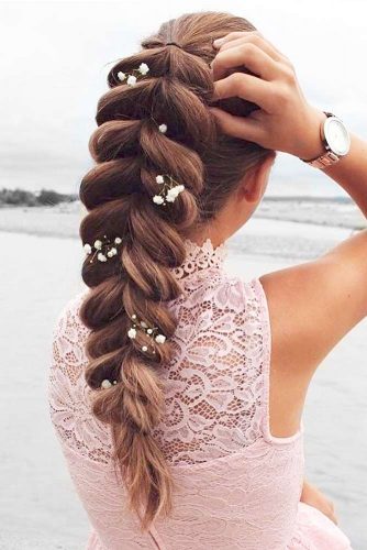 Trendy Updo Hairstyles for Beautiful Prom Look picture3