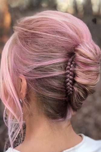 Updos With Neat Braids To Embrace Your Beauty picture 4