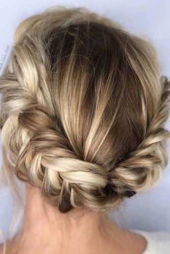 Prom Updos with Braid: Braided Prom Hairstyles - LadyLife