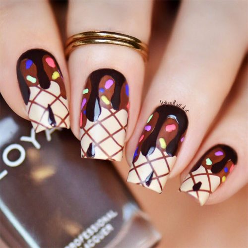 Cute and Awesome Nail Designs for Food Lovers Picture 3