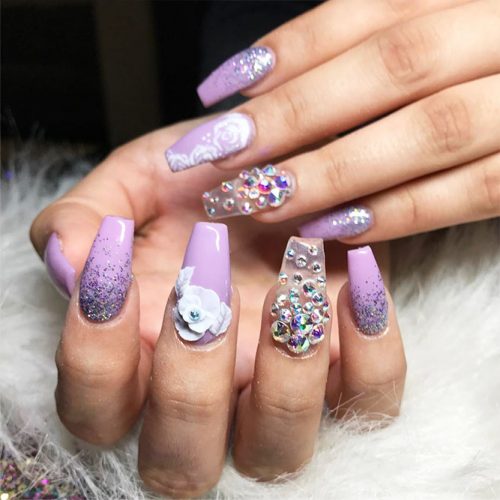 Cute Nail Designs with Flowers Picture 1