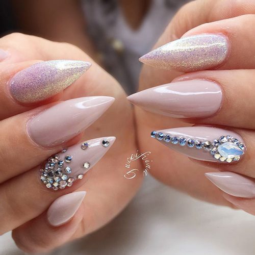 Cute Nail Designs with Soft Pink Shades for Princesses Picture 3