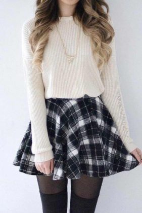 45+ Cute Outfits for School: Simple & Easy Ideas for School Girl - LadyLife