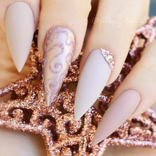 Incredible Matte Nude Nails Ideas Picture 6