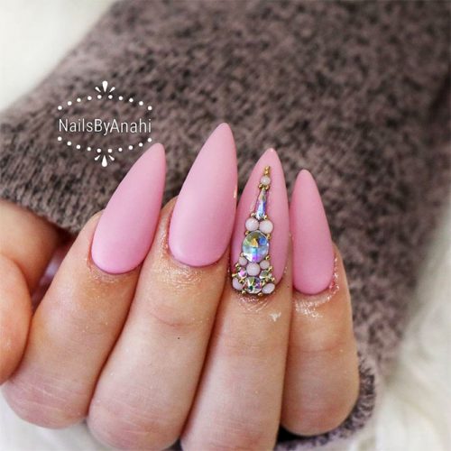 Almond Shaped Nails: 27 Cute Almond Shaped Nail Designs Ideas - LadyLife