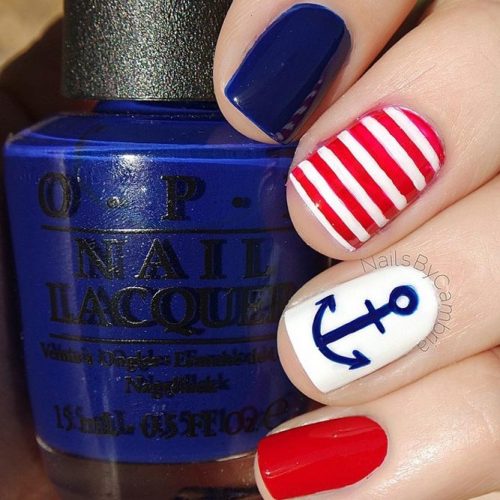 Nautical Manicure