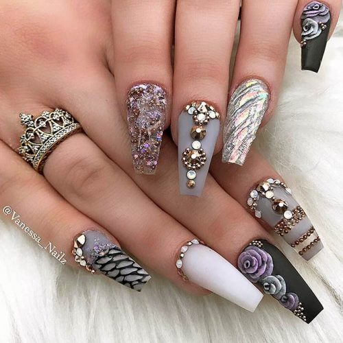 Ballerina Nails Designs 27 Ballerina Shaped Nails Ideas