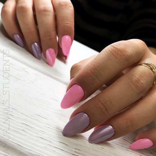 Trendy Designs With Combined Nail Colors Picture 2