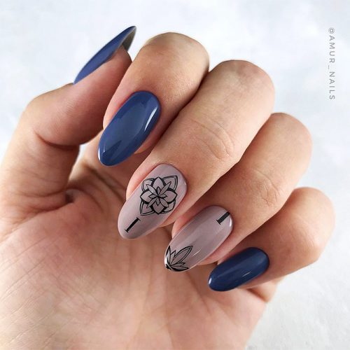 Trendy Designs With Combined Nail Colors Picture 6