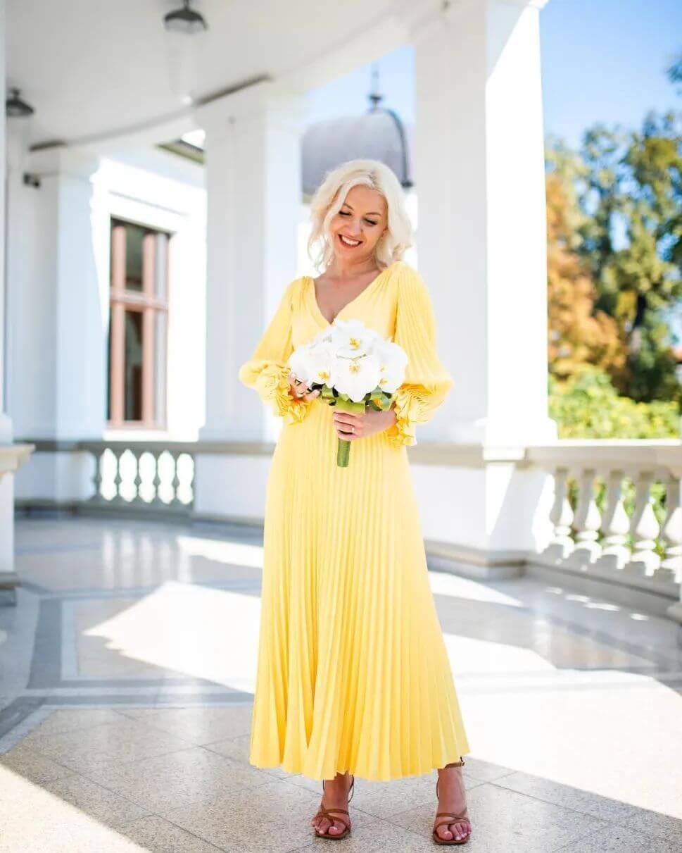 Yellow Dresses for Wedding