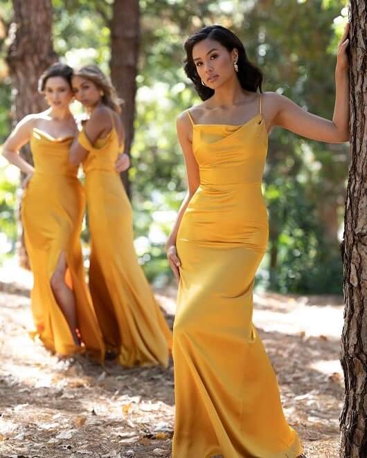 Yellow Long Dresses