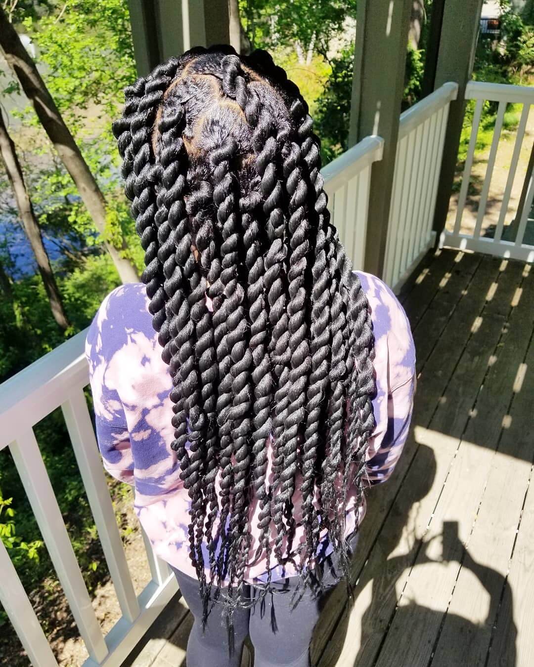 Thick Senegalese Twists